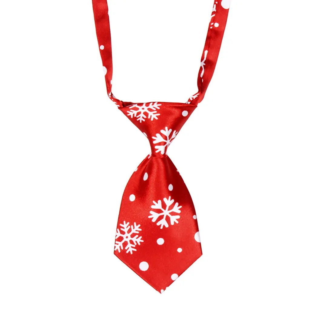 Christmas Dog Neckties