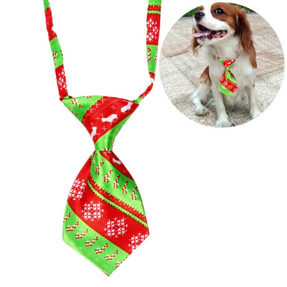 Christmas Dog Neckties
