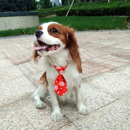 Christmas Dog Neckties